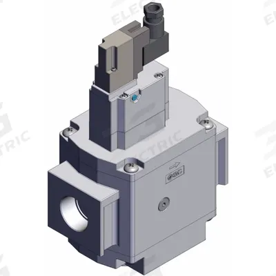 SMC Soft Start Valve: 3/4 in NPT, 3/4 in Port Size, 24V DC, 0.2 MPa to 1 MPa - Pneumatic Soft Start-up Valves