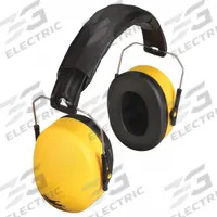 CONDOR Earmuffs: Over-the-Head Earmuff, Passive, 26 dB NRR, Foldable, PVC, Yellow (MPN 26X627). Key specifications — attr114053: Foldable; attr114052: No; attr114015: POM; attr114029: PVC; attr114038: Yellow; attr114033: Head Foam; attr114014: Black; attr114009: CONDOR.