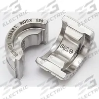 BURNDY Upper and Lower Crimping Die: 300 kcmil Copper Lug/4/0 AWG Aluminum Lug, YA-A/YS-A, 1 Sizes (MPN U28ART). Key specifications — attr511073: YA-A; attr511072: Aluminum; attr473934: BURNDY; attr511069: White; attr542116: 300 kcmil Copper Lug; attr511067: PAT750.