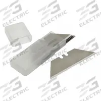 ABILITY ONE Snap-Off Blade: 5/8 in Blade Lg, 1/2 in Blade Wd, 0.02 in Blade Thick, 2 Segments, 10 PK (MPN 5110-01-621-5257). Key specifications — attr307700: Stainless Steel; attr307684: 52HT64; attr324887: ABILITY ONE.