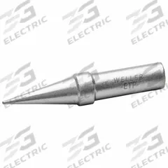 WELLER Soldering Tip: ET Series, Conical, 0.8 mm W (MPN ETP-5). Key specifications — Compatible Handpiece Manufacturer Model Number: PES50; Manufacturer Part Number: ETP-5; Brand: WELLER.