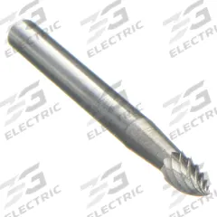WIDIA Carbide Bur: Pointed-End Tree, SG-43, Single Cut, 1/8" x 3/8" Head, 1/8" Shank (MPN M40416). Key specifications — Trade Number: SG-43; Brand: WIDIA METAL REMOVAL.