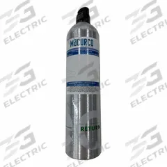 TRACXP Calibration Gas: TXP-T40, Air, Cylinder, 105 L Cylinder Capacity, Ethylene, C2H4 (MPN TXP-CAL-C2H4-50LEL). Key specifications — Brand: TRACXP; Background Gas: Air; Gas Mixture: Ethylene (50% LEL) 1.35%; Product Type: Calibration Gas; For Use With: TXP-T40.