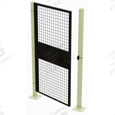 VELOX Machine Guard Door: 66 in x 34 in - Quick-Assemble Adaptable Welded-Wire Machine Guard Components