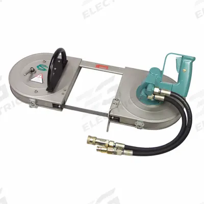 CS UNITEC Hydraulic Portable Band Saw: 71 in Blade Lg, 8 in Cutting Dia - Max - Hydraulic Portable Bandsaws