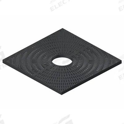APPROVED VENDOR Tree Grate: Square, 2 in Thick, 60 in Wd, 60 in Lg - Tree Grates
