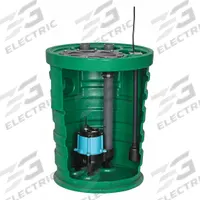 LITTLE GIANT Sewage Ejector System: 41 gal, 1/2 hp, 120V AC, 95 gpm Flow Rate @ 10' of Head, 4 in (MPN 511685). Key specifications — Rated Voltage: 120V AC; Brand: LITTLE GIANT; Switch: Piggyback Diaphragm.
