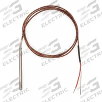TEMPCO Thermocouple Probe: 32°F to 1,400°F /0°C to 760°C, Type J, 3 in Probe Lg, Rounded Tip (MPN TTW00178). Key specifications — Accuracy: ±2.2 °C or ±0.75 %, Whichever is Greater; Brand: TEMPCO.