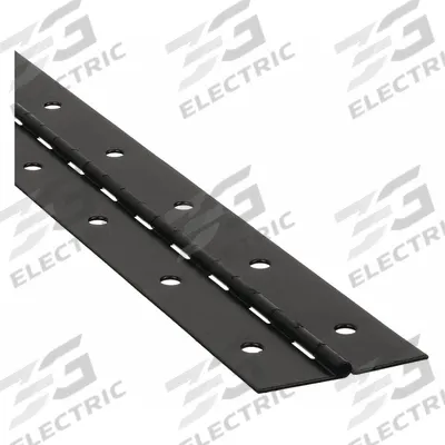 APPROVED VENDOR Piano Hinge: Steel, 48 in Leaf Ht - Full Surface-Mount Piano Hinges