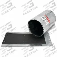 METACAULK Intumescent Sleeve: Round, 25 in Overall Ht, 0.25 in Overall Lg, 8 in Overall Wd, 3 hr (MPN 66582). Key specifications — For Pipe Size: 8 in; Brand: METACAULK; Shape_Broad: Round; Pipe Material_Broad: Metal.