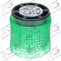 SCHNEIDER ELECTRIC Tower Light Module: Steady, 24V AC/24V DC, Green, 60 mm Overall Dia, XVU, XVUC23. Key specifications — Brand: SCHNEIDER; Compatible with Series: XVU; Lens Color: Green; Operating Voltage: 24V DC; Manufacturer Part Number: XVUC23.