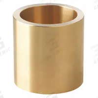 BUNTING BEARINGS Sleeve Bearing: Bronze, 3/4 in Bore, 1 1/8 in OD, 1 in Lg, -40°F to 400°F (MPN EBCB121808). Key specifications — Brand: BUNTING BEARINGS.