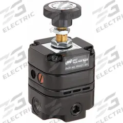 ARO Precision Compressed Air Regulator: Zinc Die-Cast, 1/4 in NPT, 14 cfm, 2 psi to 25 psi, Knob (MPN PR4021-300). Key specifications — attr111664: No; attr111627: ARO.