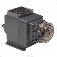 STENNER Peristaltic Chemical Metering Pump: 120V AC, 1/16 hp HP, 60 gpd Max. Flow Rate, Santoprene (MPN S3004AA101N). Key specifications — Tubing Material: Santoprene; Brand: STENNER; Reproducibility: ±2.0%.