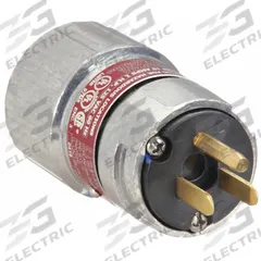 HUBBELL Straight Blade Plug: 5-15P, 125V AC, 15 A, 2 Pole, 3 Blade (MPN UGP-15231QWWW). Key specifications — Voltage Rating: 125V AC; Brand: HUBBELL.