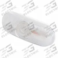 GROTE Back-Up Light: Incandescent, Backup/Reverse Light, Clear, Oval, 2 1/4 in Overall Ht, 2CWY8 (MPN 62231). Key specifications — Standards: FMVSS 108; Electrical Connection: Female Pin; Brand: GROTE; Installation Type: Removable; Lens Color: Clear; Mount Type: Grommet; Lighting Technology: Incandescent; Light Type: Backup/Reverse Light.