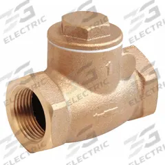 APPROVED VENDOR Swing Check Valve: Swing, Inline Valve Body, 2 in Pipe Size, FNPT x FNPT, Bronze (MPN 10F306). Key specifications — Brand: APPROVED VENDOR.