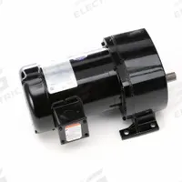 LEESON AC Gearmotor: Parallel, Single Output Shaft, 3-Phase, TEFC, 59 RPM, 496 in-lb Max Torque (MPN 107034.00). Key specifications — Brand: LEESON; Full Load Current: 2.0/1.0 A.