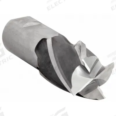 CLEVELAND Square End Mill: High Speed Steel, 4 Flute, 1-3/8" Mill Dia, 2" LOC - General Purpose High-Speed Steel Square End Mills