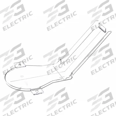 MANITOWOC Chute Cover: 4013463 - MANITOWOC Ice Machine Replacement Parts