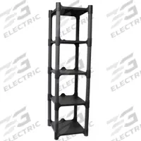 Carboy Dispensing Rack: 15 1/2 in Overall Wd, 4 ft Overall Ht, 14 in Overall Lg, Plastic, Gray (MPN 190104). Key specifications — Material: Plastic; Color: Gray; Product Type: Dispensing Rack; Product Holds: (5) Shelf Space Station; Brand: APPROVED VENDOR.