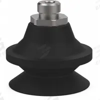 DE-STA-CO Vacuum Pad Assembly: G1/8 in, 29.97 mm Pad Dia, NBR, Black, 11.43 mm Pad Ht, 50A (MPN VC-B30N-18M). Key specifications — attr1019194: VC-B30N-18M; attr1019196: DE-STA-CO; attr1019197: 50A.