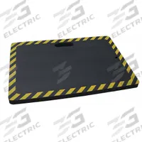 CONDOR Kneeling Pad: 14 in x 21 in, 1 in Thick, Cutout Handle (MPN 22EN46). Key specifications — Material: Rubber; Brand: CONDOR; Color: Black; Manufacturer Part Number: 22EN46; Handle Type: Cutout Handle.