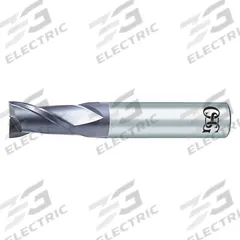 OSG Square End Mill: Carbide, Diamond Coated, 2 Flute, 12 mm Mill Dia, 30 mm LOC, 75 mm OAL (MPN 71201216)