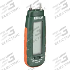 EXTECH Moisture Meter: Digital, LCD, Pin, Protective Cap/Repl Pins, ±0.1% Moisture Content Accuracy (MPN MO210). Key specifications — attr999354: Digital; attr999347: Wood; attr999350: LCD; attr999383: ±0.1%; attr999345: EXTECH.