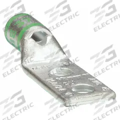Compression Lug: For 1 AWG, Stranded Wire, 3/8 in Stud Size, Std, Copper Barrel (MPN 24C436). Key specifications — Inspection Hole: Yes; For Wire Type: Stranded; For Wire Sizes: 1 AWG; Brand: APPROVED VENDOR; Manufacturer Part Number: 24C436.