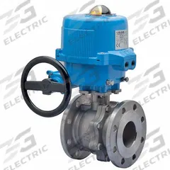 BONOMI Electrically Actuated Two-Way Ball Valve: 2 1/2 in, Stainless Steel, 12V AC/DC, Two-Piece (MPN M8E766000-001-2-1/2). Key specifications — Included Mounting: ISO 5211 Actuator Mounting Pad; Brand: BONOMI; Actuator Features: Manual Override.