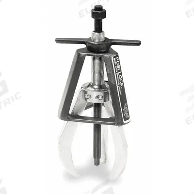 POSI LOCK Caged Jaw Puller: 1/2 in – 7 in Jaw Spread, 6 in Jaw Reach, 0.5 Jaw Thick - Caged External-Grip Jaw Pullers