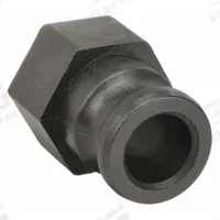 Cam and Groove Adapter: 3/4 in Coupling Size, 1/2 in Hose Fitting Size, 1/2 in -14 Thread Size, FNPT (MPN 75A1/2). Key specifications — Brand: BANJO; Thread Size: 1/2 in -14; Fitting Type: FNPT.
