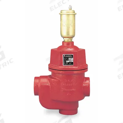BELL & GOSSETT Air Separator: Cast Iron Body, For Water, 1 1/4 in Female NPT, Vertical - Inline Air Separators with Removable Air Vent Cap