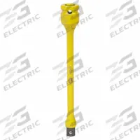 AMERICAN FORGE & FOUNDRY Wheel Torque Sockets: 1/2 in Size Air Impact Tools, Chrome Molybdenum/Steel (MPN 40065). Key specifications — For Use With: 1/2 in Size Air Impact Tools; Socket Type: Extension; Size: 1/2 in; Color: Yellow; Material: Steel; Brand: AMERICAN FORGE & FOUNDRY.