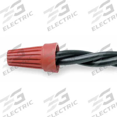 BUCHANAN Twist-On Wire Connectors: Red, Wire Sizes 12 AWG – 6 AWG, 600 V, 100 - General Purpose Wire Connectors