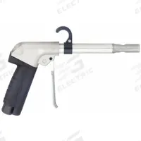GUARDAIR Air Gun: Pistol-Grip Grip, Aluminum, 3/8 in Female NPT, 1 Nozzle(s), Straight, Focused (MPN U75LJ006AA3). Key specifications — attr1328526: Aluminum; attr1328500: Hanging Hook; attr1328508: GUARDAIR; attr1328515: No; attr1328533: Yes.