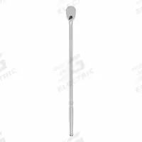 TEKTON Hand Ratchet: Pear, Reversible, 18 in Overall Lg, Polished, 4° Min Arc Swing, Long Lg (MPN SRH01218). Key specifications — attr1205598: Reversible; attr1205605: Quick-Release Not Included; attr1205626: Polished; attr1228094: Long Length; attr1205607: Pear; attr1205624: TEKTON.
