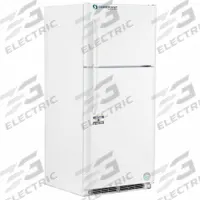 COREPOINT SCIENTIFIC Laboratory Refrigerator: 15.35 cu ft Refrigerator Capacity, 30 in Overall Wd (MPN LRF201WWW/0A). Key specifications — Door Type: Swing Solid; Brand: COREPOINT SCIENTIFIC; Door Hinge: Right.