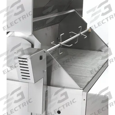 CROWN VERITY Rotisserie: Stainless Steel, 36 in Overall Wd, Mfr Part # RT-36 - Rotisseries