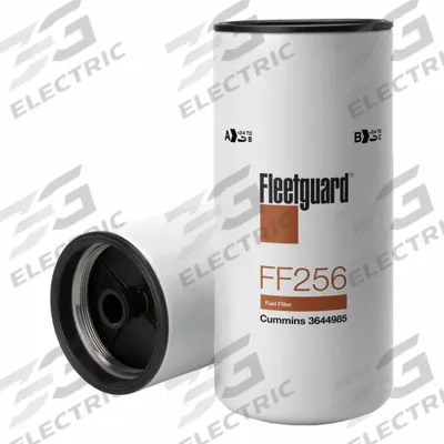 FLEETGUARD Automotive Fuel Filter: 17 5/8 in Overall Lg, 5 7/16 in Outside Dia, Diesel Fuel - Spin-On Fuel Filters