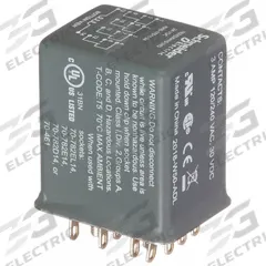 SCHNEIDER Hermetically Sealed Relay: Socket Mounted, 3 A Current Rating, 240V AC, 4PDT, G Socket (MPN 782XDXH10-240A). Key specifications — Brand: SCHNEIDER; Base Type: Square; Mounting Style: Plug-In; Electrical Connection: Plug-In; Manufacturer Part Number: 782XDXH10-240A; Operating Current: 3 A at 240V AC (Resistive Load); Series: 782 Series.