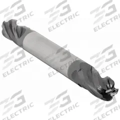 APPROVED VENDOR Ball End Mill: Carbide, AlTiN Coated, Double End, 4 Flute, 7/32" Mill Dia, 1/2" LOC (MPN 242-031070)