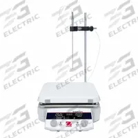 OHAUS Hot Plate Stirrer: US Std Plug Type, 1 Positions, 10 in Plate Wd, 10 in Plate Lg, Rectangular (MPN e-G52HS10C KIT 100-120V). Key specifications — attr1025312: OHAUS; attr1025316: Digital; attr1025320: Yes; attr1025333: Ceramic Coated Aluminum; attr1025337: Hot Plate Stirrer; attr1029342: Hot Plate Stirrer; attr1029343: Yes; attr1071280: 100-120V AC.