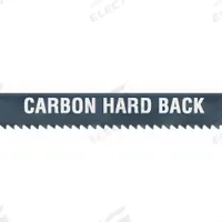 MORSE Band Saw Blade: Carbon Steel, 8 ft 9 in, Hard Back, Aluminum/Plastic/Plywood/Soft Metal/Wood (MPN ZHBDH06-8'9"). Key specifications — attr1097799: 6; attr1097806: Carbon Steel; attr1211724: 8 ft 9 in.