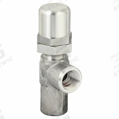 Parker Pressure Control Valve: 15 gpm, 3,600 psi Max Set, Stainless Steel - Hard-Seat Pressure Control Valves