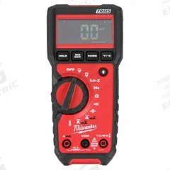 MILWAUKEE Digital Multimeter: TRMS, CAT III 600V, 600 V Max AC Volt Measurement, IP54 (MPN 2217-20NST). Key specifications — Instrument Counts: 6,000; Brand: MILWAUKEE; Calibration Certificate Included: Included.