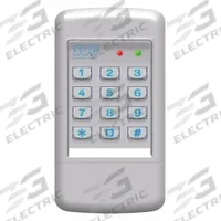 SDC Electromagnetic Access Keypad: 5 3/4 in Ht, 1 7/16 in Dp, 3 in Wd, Die Cast Metal, Gray (MPN 920 SDC). Key specifications — Brand: SDC; Color: Gray.
