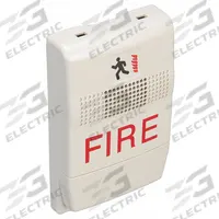EDWARDS SIGNALING Chime: 24V DC, Chime Sound, White, Chime, 13/16 in Overall Dp, 2 3/4 in Overall Wd (MPN EG1F-C). Key specifications — Brand: EDWARDS SIGNALING; Manufacturer Part Number: EG1F-C; Operating Voltage: 24V DC; Color: White.