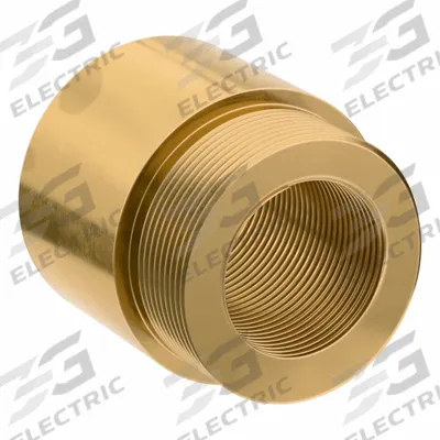 NOOK Acme Nut: Bronze, Right Hand, 26 mm Screw Dia., 6 Turns per Inch - Metal Round Acme Nuts